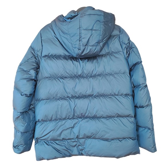 Lands' End Womens Wide Channel Down Jacket Down Filled Size S Blue Outdoors - Picture 6 of 14